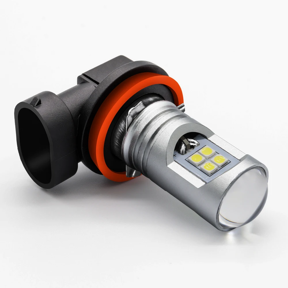 2pcs Visoke kakovosti H11 Canbus Brez napake Bel Avto LED spredaj meglo žarnice luči za meglo žarnica za Nissan Patrol Y62 (2012-2019)