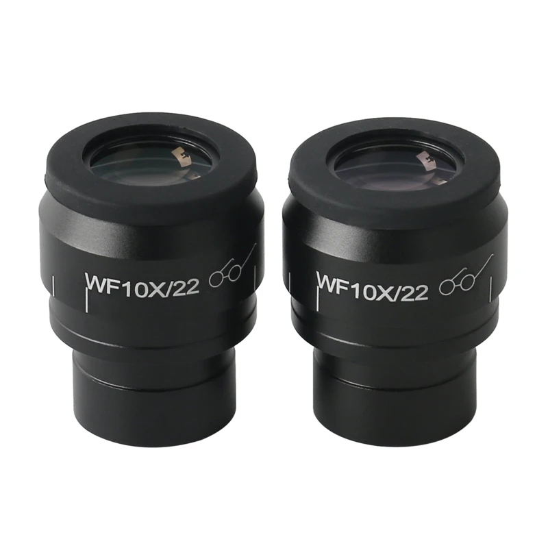 2pcs WF10X WF15X WF20X WF25X WF30X Mikroskopom Okular Za Stereo Mikroskop Široko Polje 20 mm 15 mm 9 mm 10 mm WF10X/20 Visoke Ogled