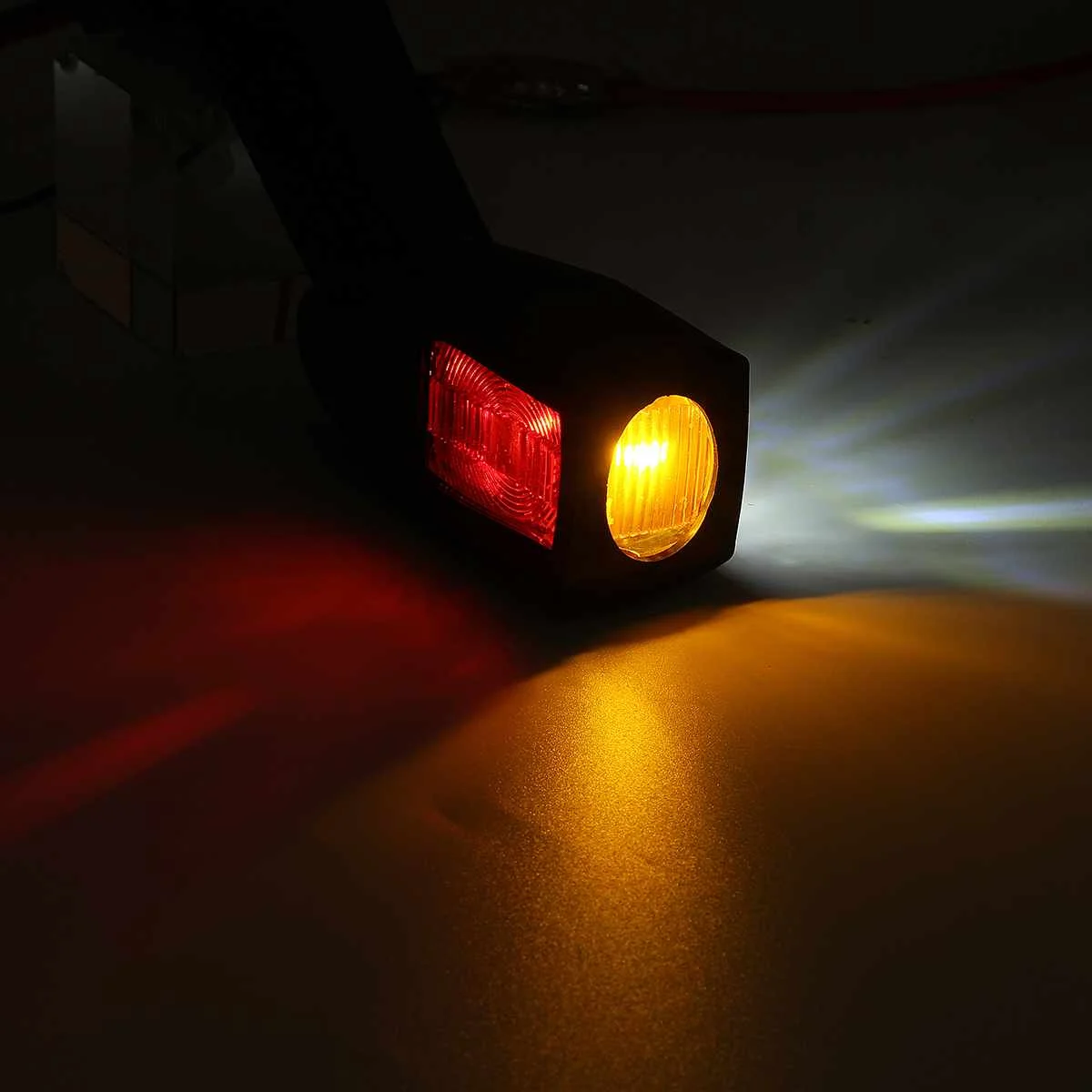 2X 24V Avtomobilski LED Strani Marker Luči Obrnite Kazalnik Signala Stop Svetilka Trajne Nepremočljiva Oris Tovornjak Priklopnika RV Tovorna Prikolica
