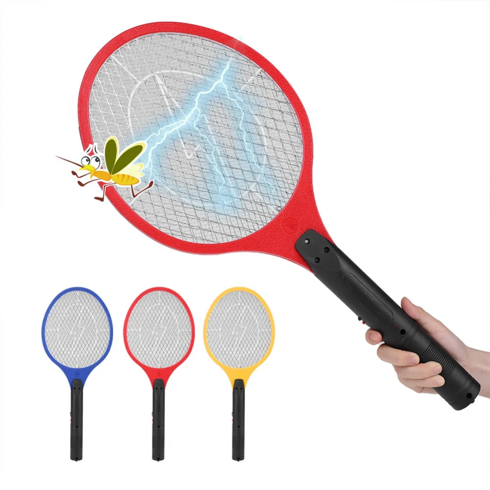 3 Barve Električni Komarji Ročni Insektov Letenje Lopar Prenosni Komarji Zatiranje Škodljivcev Za Morilci Flycatcher Doma Spalnica
