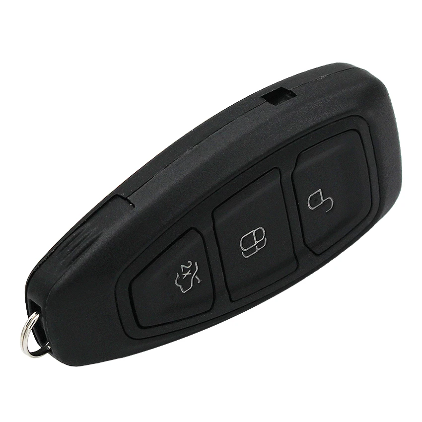 3 gumbi, Inteligentni Daljinski Ključ fob 433MHz z ID49 Čip za Ford Kuga Fiesta 2016 + s vstavite ključ