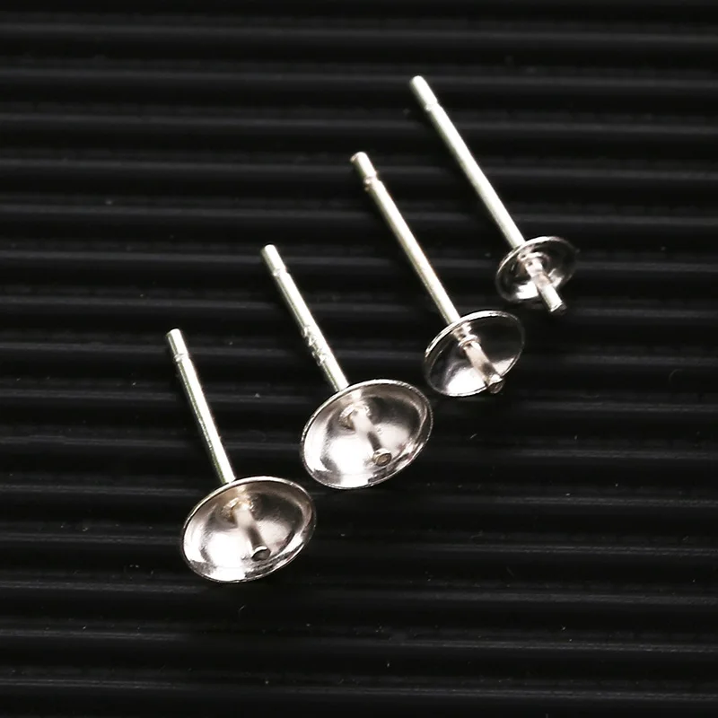 3 mm-12 mm Gumb pearl sladkovodnih biserov AAA 8-8.5 mm za belo gumb naravni biser za Ročno DIY nakit