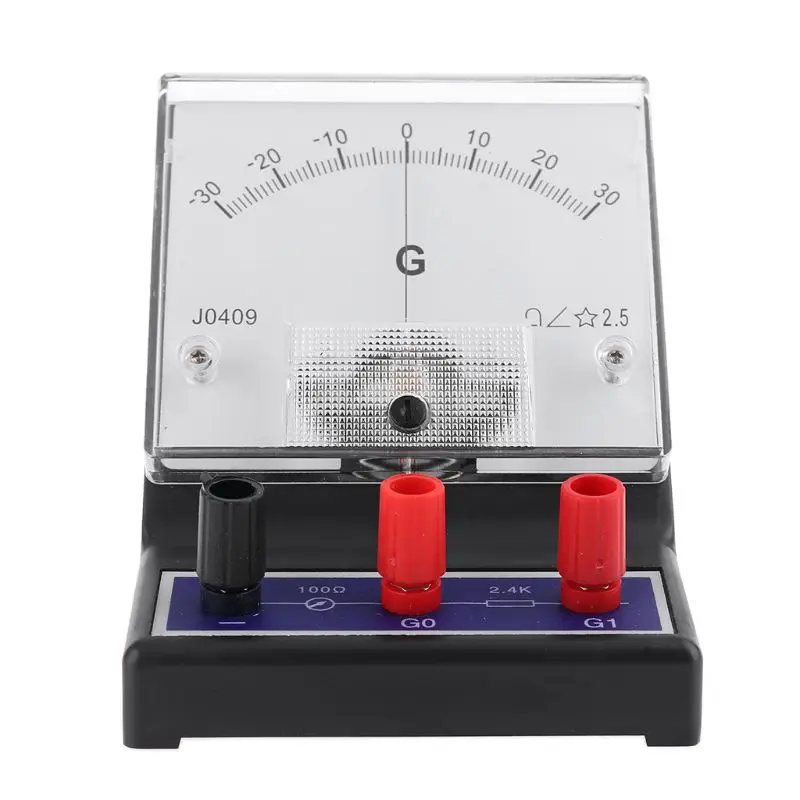 -30-0-30 Galvanometer Znanstvenih Amper Senzor Občutljive Ampermeter Detektor Analogni