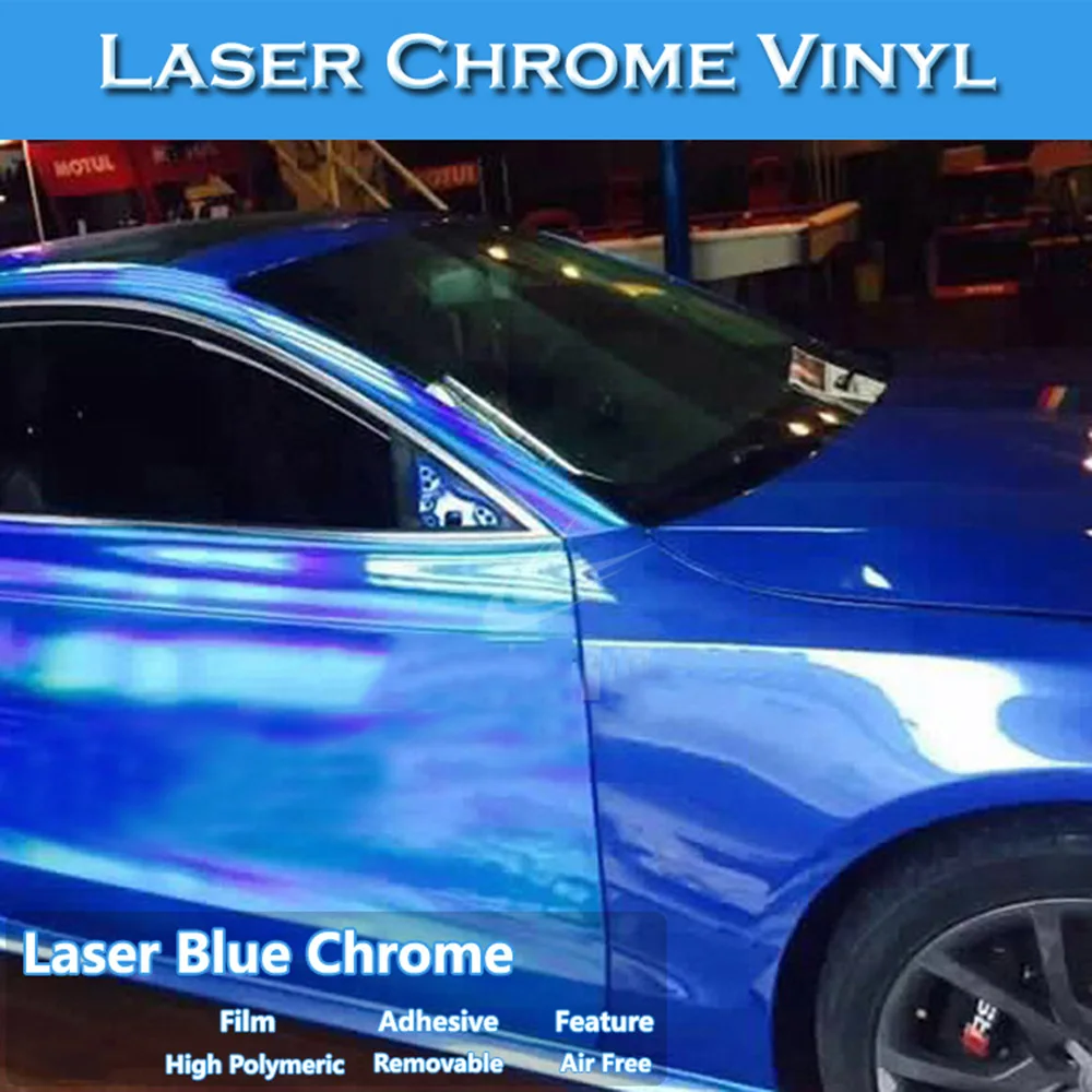30*100cm Laser Plating Vinil Holografski Auto Avto Zaviti Film Mavrica karoserije Dekoracijo Chrome Nalepka Stanja Nalepke Avto-styling