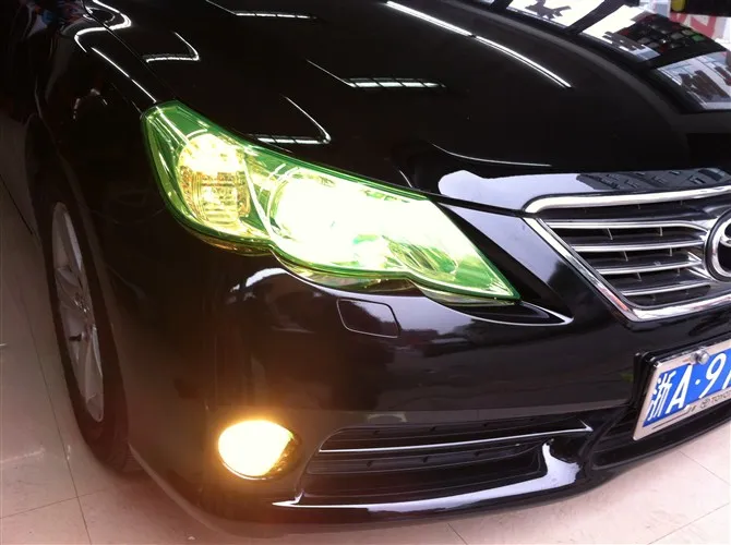 30*200 cm Visoke Kakovosti avto niansiranje, avto-styling Auto Avto Odtenek Smerniki Luč Luči za Meglo Vinil Dim Film 13 barva