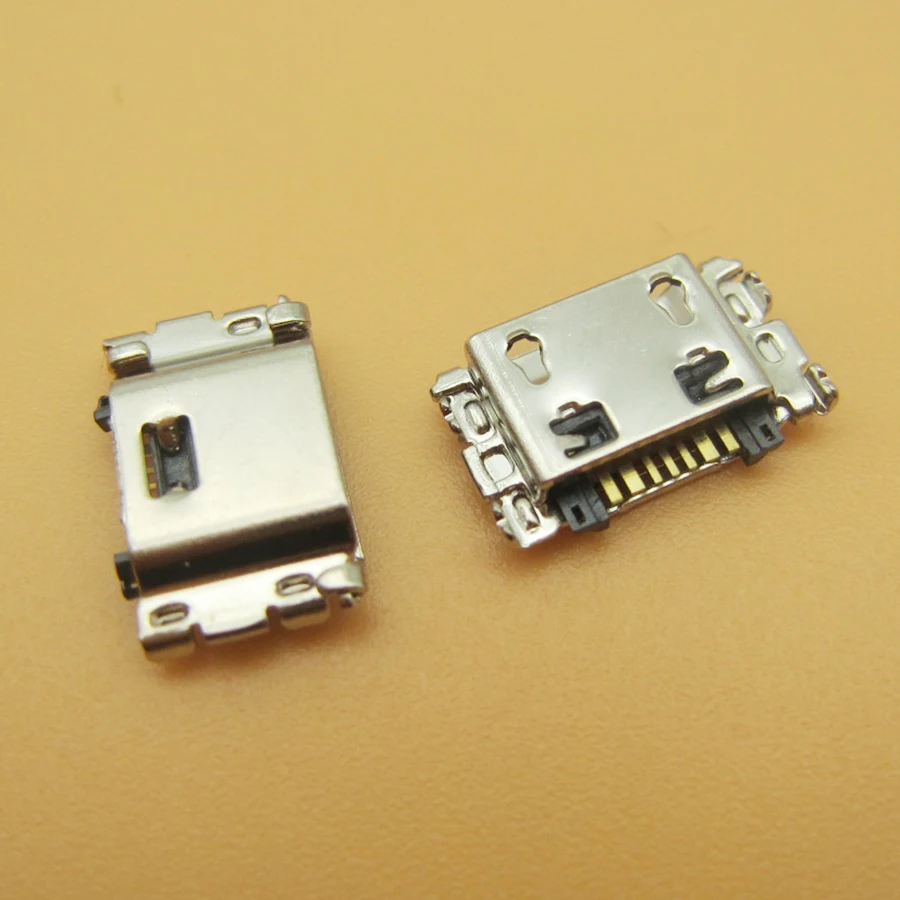 300pcs Mikro mini USB Polnjenje prek kabla USB Vrata Jack vtičnica Priključek Za Samsung J5 SM-J500 J1 SM-J100 J100 J500 J3 J300F J7 J700 J700F