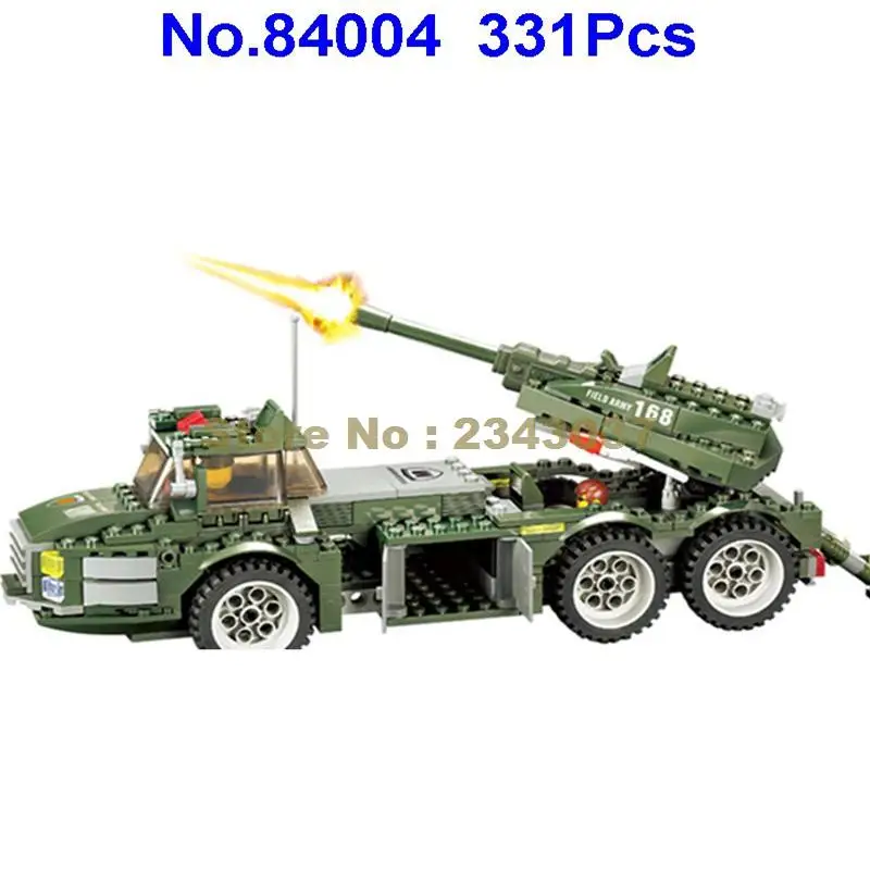 331pcs vojaške ww2 vojske hitrost prisiljeni howitzer oklepna vozila 2 gradnik Igrača