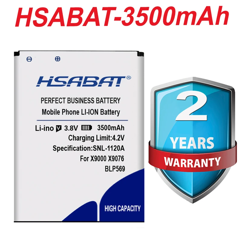 3500mAh original HSABAT BLP569 Baterija za OPPO Najdi 7 Našli 7a X9000 X9006 LTE X9007 X9076 X9077