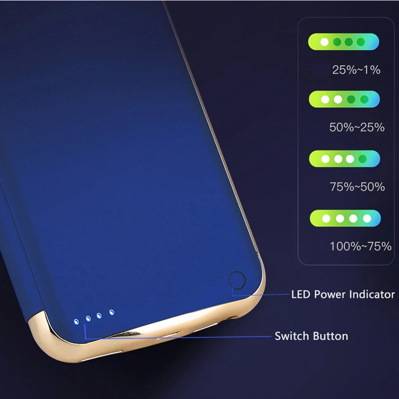 3500mAh Polnilnik za Baterijo velja za iPhone 6 6s 7 8 Powerbank Mobilni Telefon Kritje Polnjenje Primeru Zunanja Baterija Power Bank