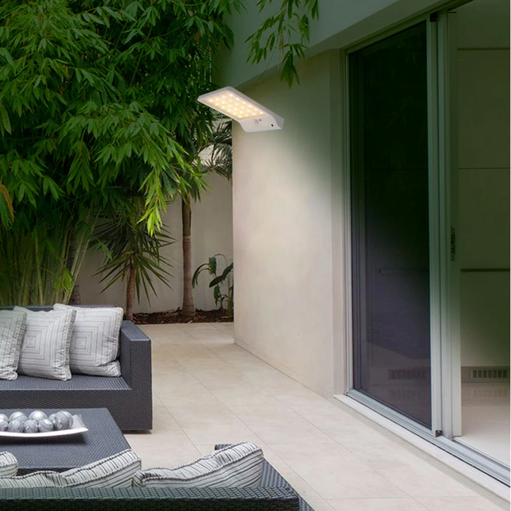 36 LED Sončne Energije Senzor Gibanja Stenske Luči na Prostem Vrt Varnost Lučka Nepremočljiva Varčevanja z Energijo, Svetlobo Ulične Svetilke