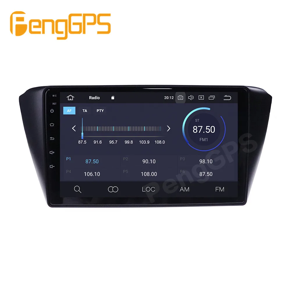 360 Fotoaparat za Skoda Fabia-2019 Radio, Predvajalnik DVD-jev Android Večpredstavnostna GPS Navigacija Avtomobilski Stereo sistem na Dotik glavne enote Carplay