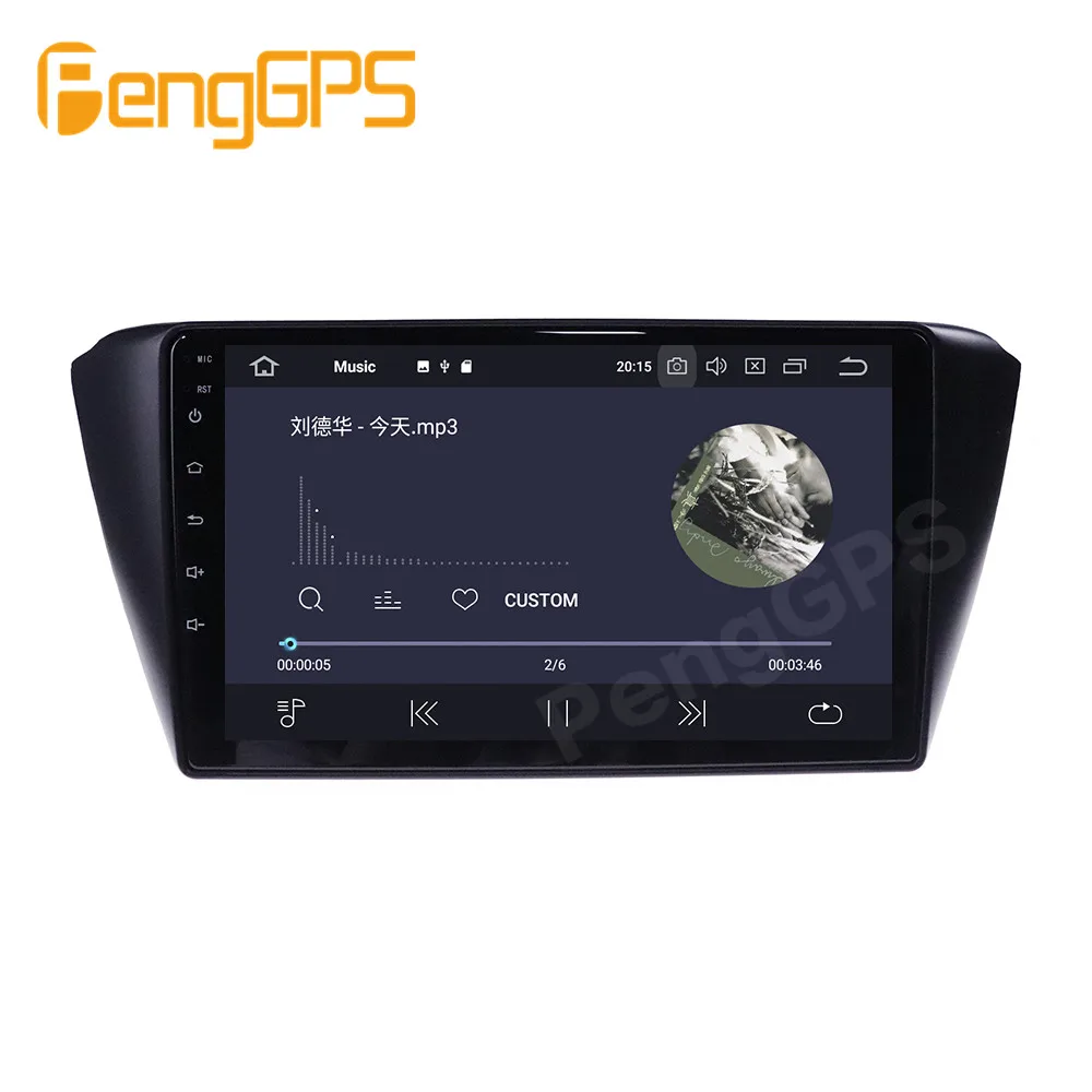 360 Fotoaparat za Skoda Fabia-2019 Radio, Predvajalnik DVD-jev Android Večpredstavnostna GPS Navigacija Avtomobilski Stereo sistem na Dotik glavne enote Carplay
