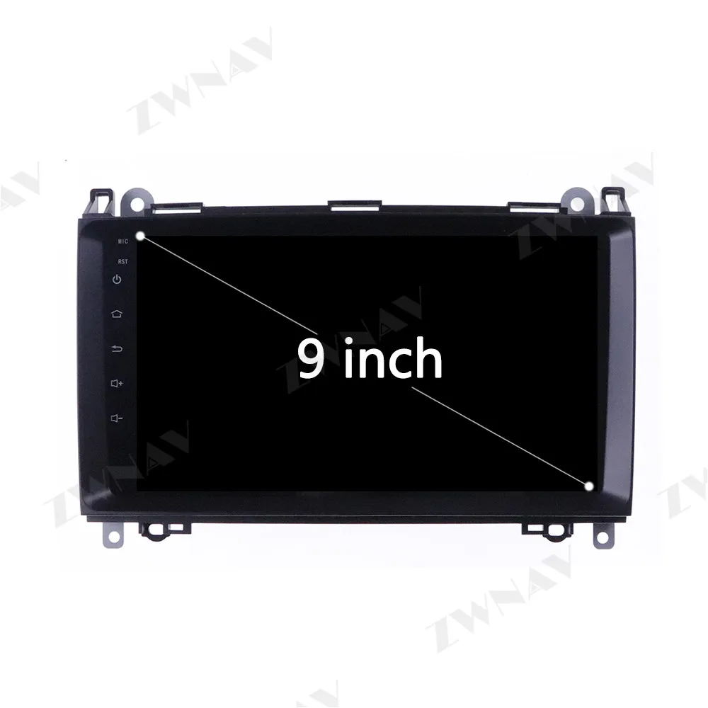 360 Kamera Android 10.0 zaslon Avto Multimedijski predvajalnik Za Benz B-razred B Razred T245 2005-2011 GPS stereo radio navi IPS vodja enote