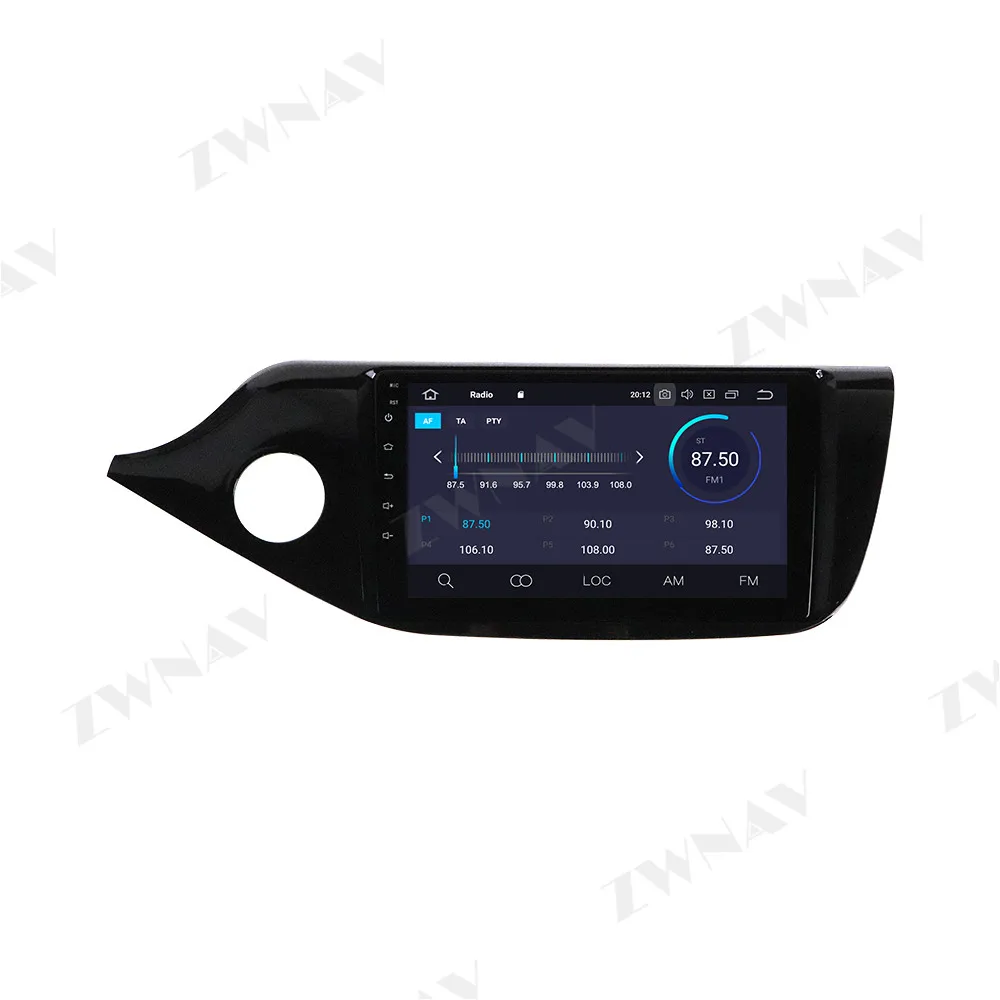 360 Kamera Android 10.0 zaslon Avto Multimedijski predvajalnik DVD-jev Za KIA Ceed 2012-2016 audio stereo radio, GPS navigacija IPS vodja enote
