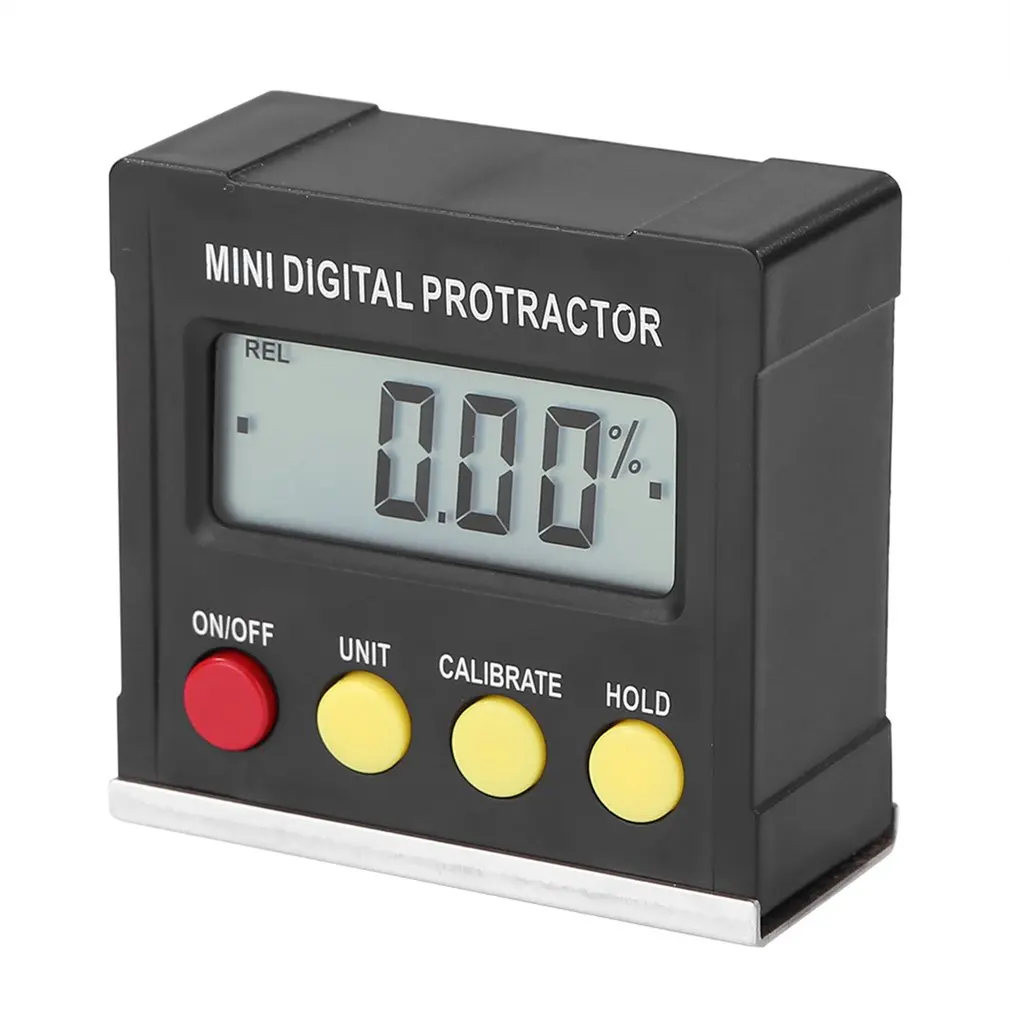 360-Stopinjski Mini Magnetni Digitalni Inclinometer Ravni Polje Merilnik Kota Meter Finder Merilnikom. Osnovna Orodja Za Merjenje