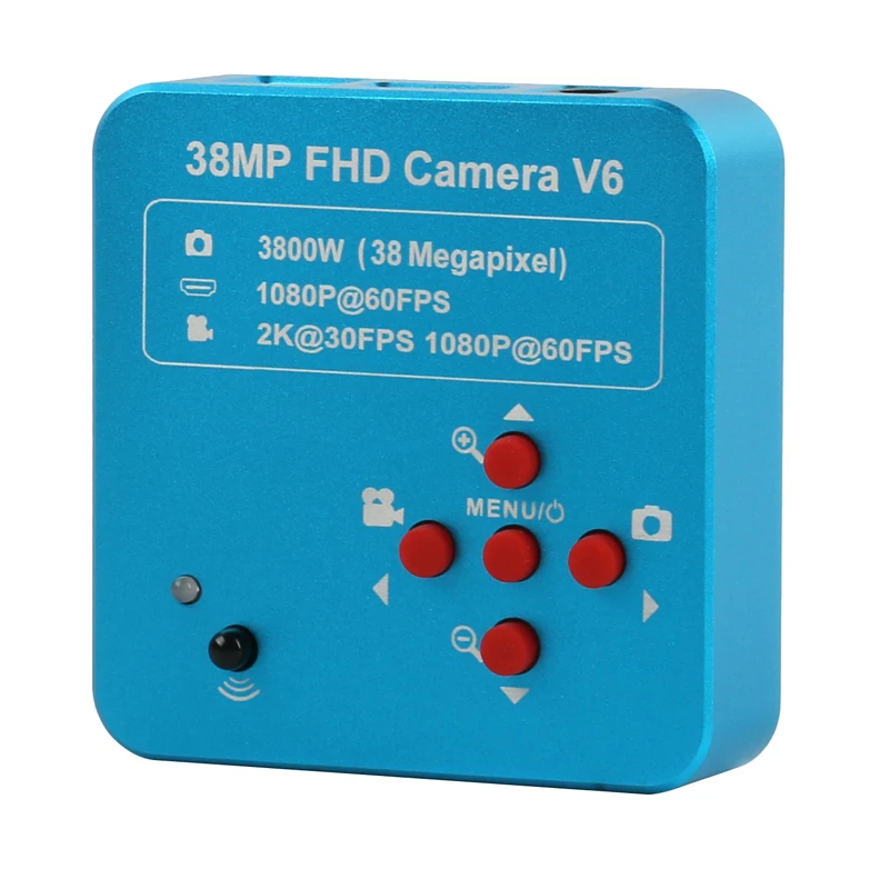 38MP 2K HDMI USB Industrijske Elektronski Digitalni Video Kamera Mikroskop + 180X 300X Zoom C-mount Objektiv Za PCB Spajkanje Popravila