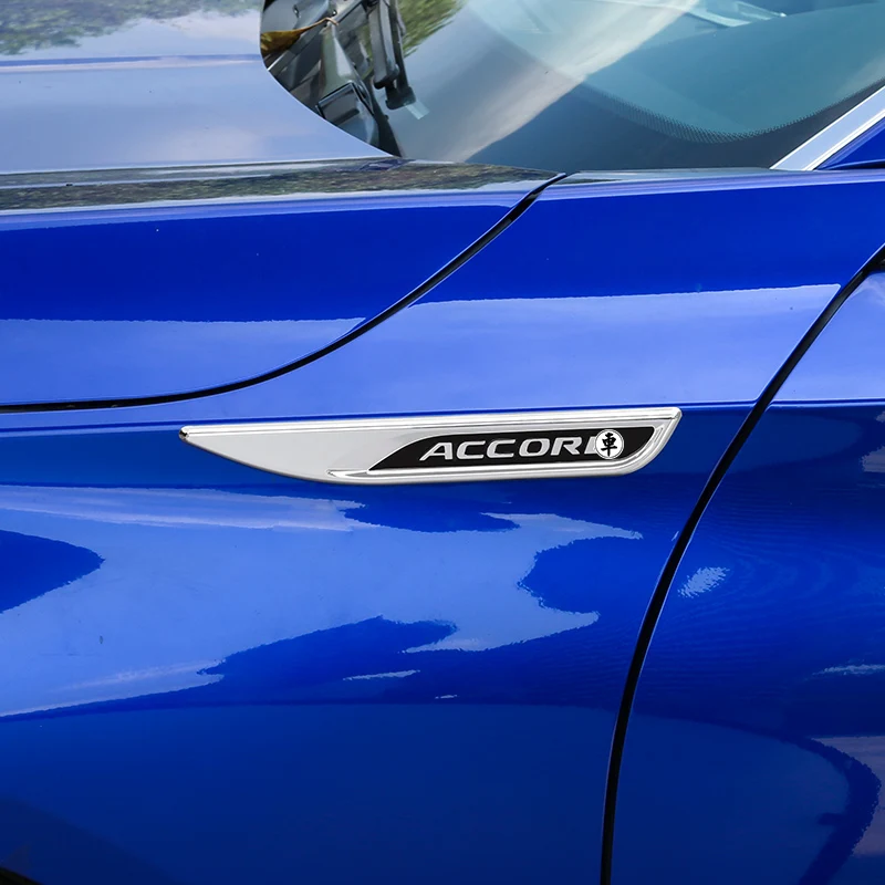 3D Auto ABS Emblem Nalepke Telo Bok Dekoracijo Pribor Za Honda Accord 2019 2018 Avto Styling