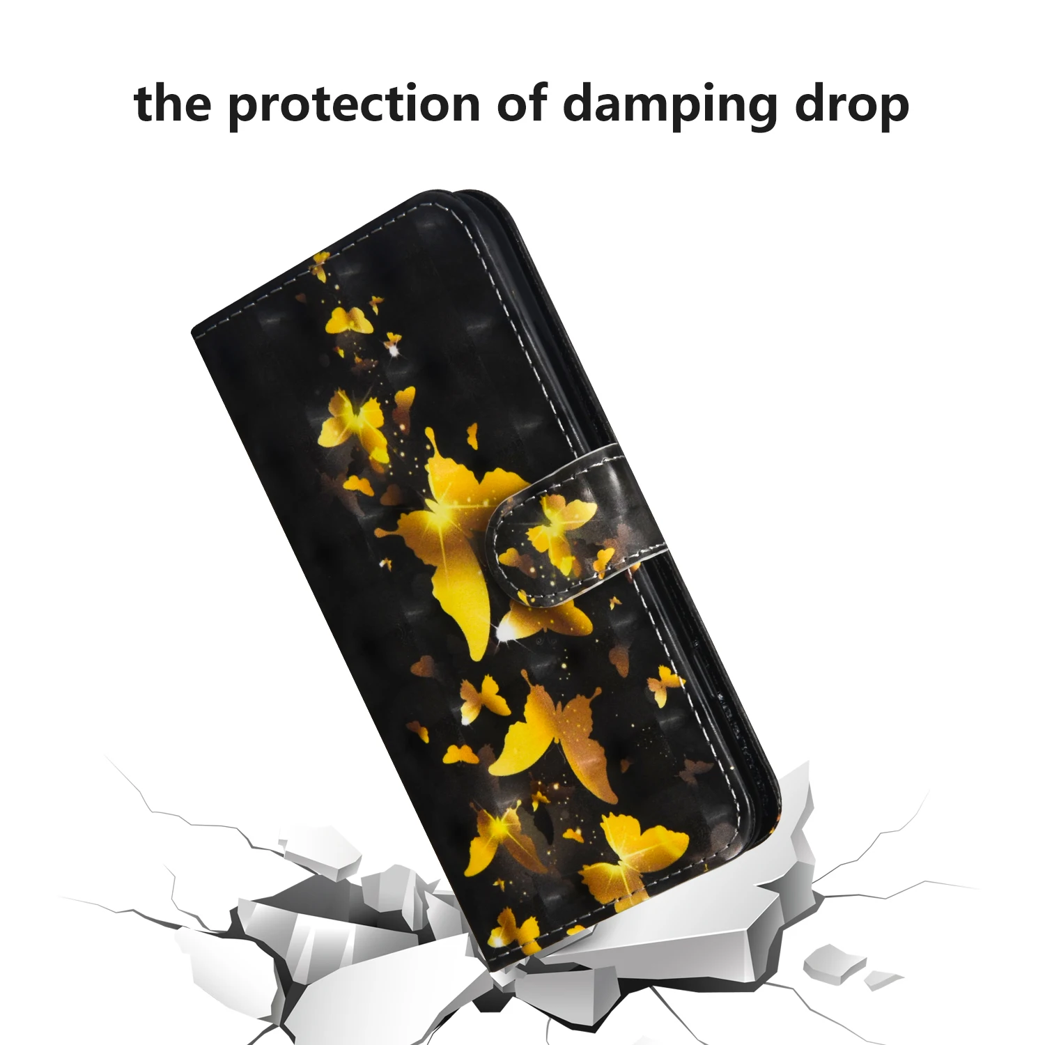 3D Flip Denarnica Usnjena torbica Za Samsung Galaxy J3 J5 2016 J5 J7 2017 J2 Pro J4 J6 J8 Plus 2018 J330 J530 J730 Telefon Primeru Zajema