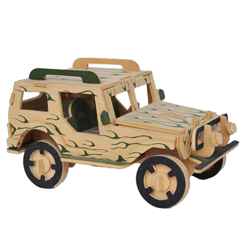 3D stereo DIY lesene stereo puzzle modela avtomobila otrok ročno starš-otrok interakcije puzzle inženiring vozila igrača darilo