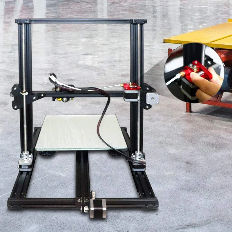 3D Tiskalnik Deli MK8 Iztiskanje Nadgradnjo Zamenjava Aluminij Zlitine Blok Bowden Iztiskanje 1.75 Mm Nitke za Creality Ender3 CR-10