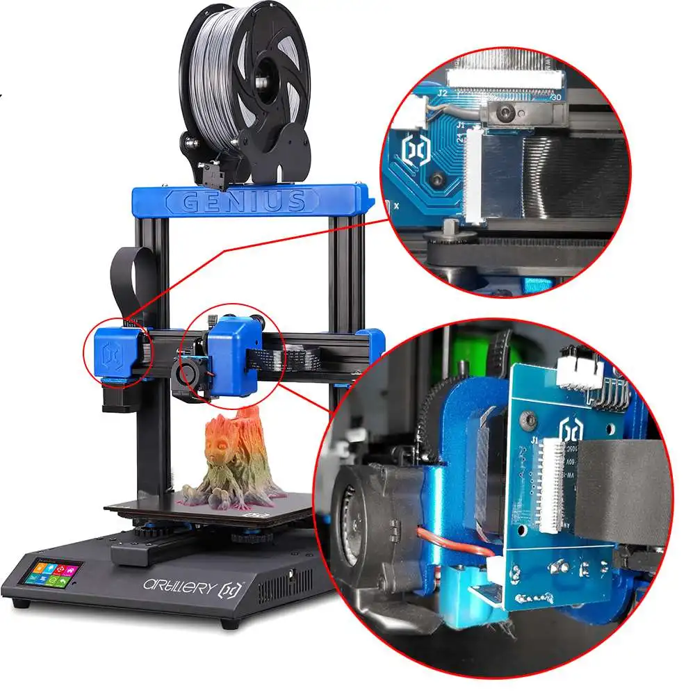 3D Tiskalnik Deli Vroče Koncu PCB Adapter svet 24-pin Kabel Za Genij / Artilerija Sidewinder X1 3D Tiskalnik Odbor Kit