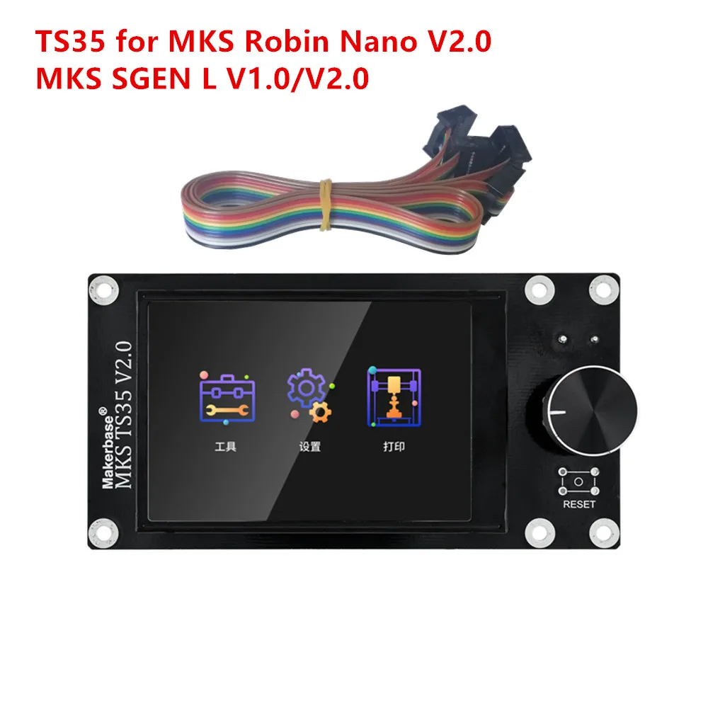 3d tiskalnik, zaslon TFT3.5 LCD enota TFT monitor MKS, TS35 zaslon na dotik za MKS, Robin Nano V2.0 MKS, SGen_L