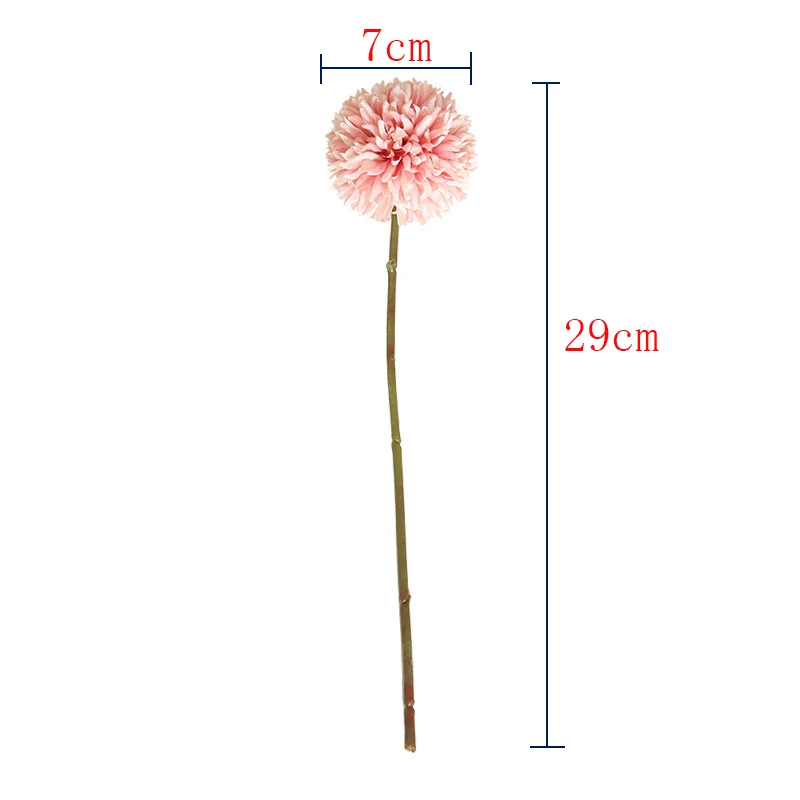 3PCS 29 cm Umetno Regrat Cvet Svile Hydrangea Cvetje Za Domačo zabavo Dekoracijo Ponaredek Cvet Za Poročno Dekoracijo