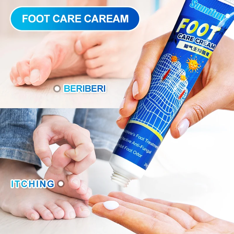 3pcs Srbi Foot Cream Antibakterijsko Mazilo Proti Glive Deodorant Odstranite Beriberi Stopala Odo Razbremeniti Srbenje Peeling Blister