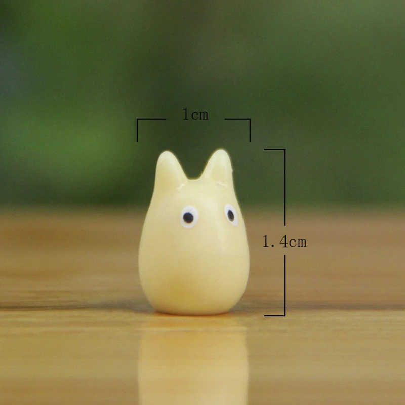 3pcs/veliko Totoro PVC Akcijska Figura, Igrače DIY Moj Sosed Totoro Lepe Številke Zbirka Model Igrača Mikro Krajine za Otroke Darilo