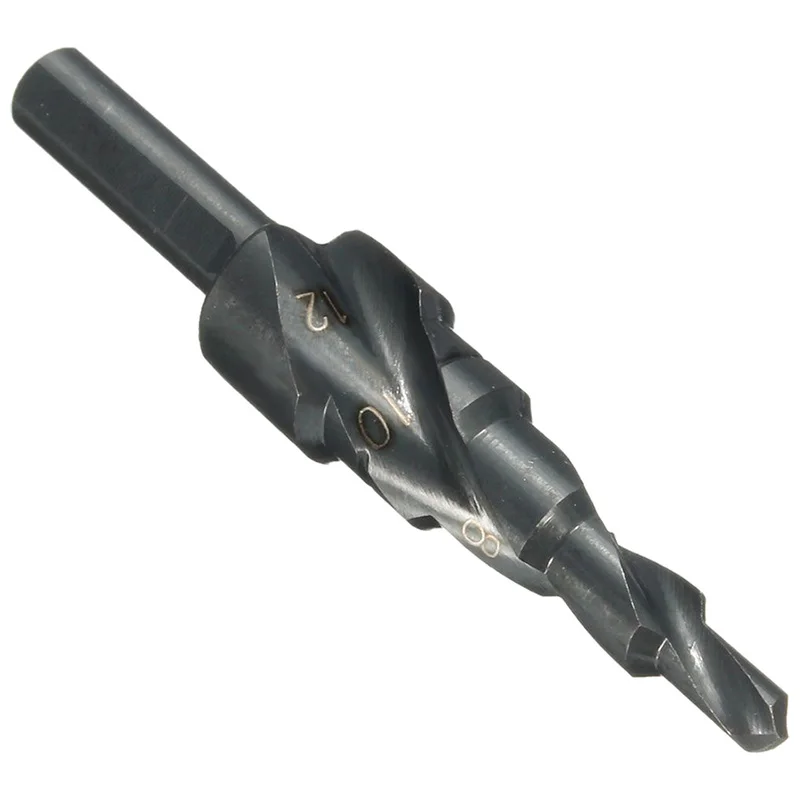 3X HSS Spiralni Profilirane Korak Cone za Svedre Svedri Malo 4-12 4-20 4-32mm Luknjo zmanjšal Jekla
