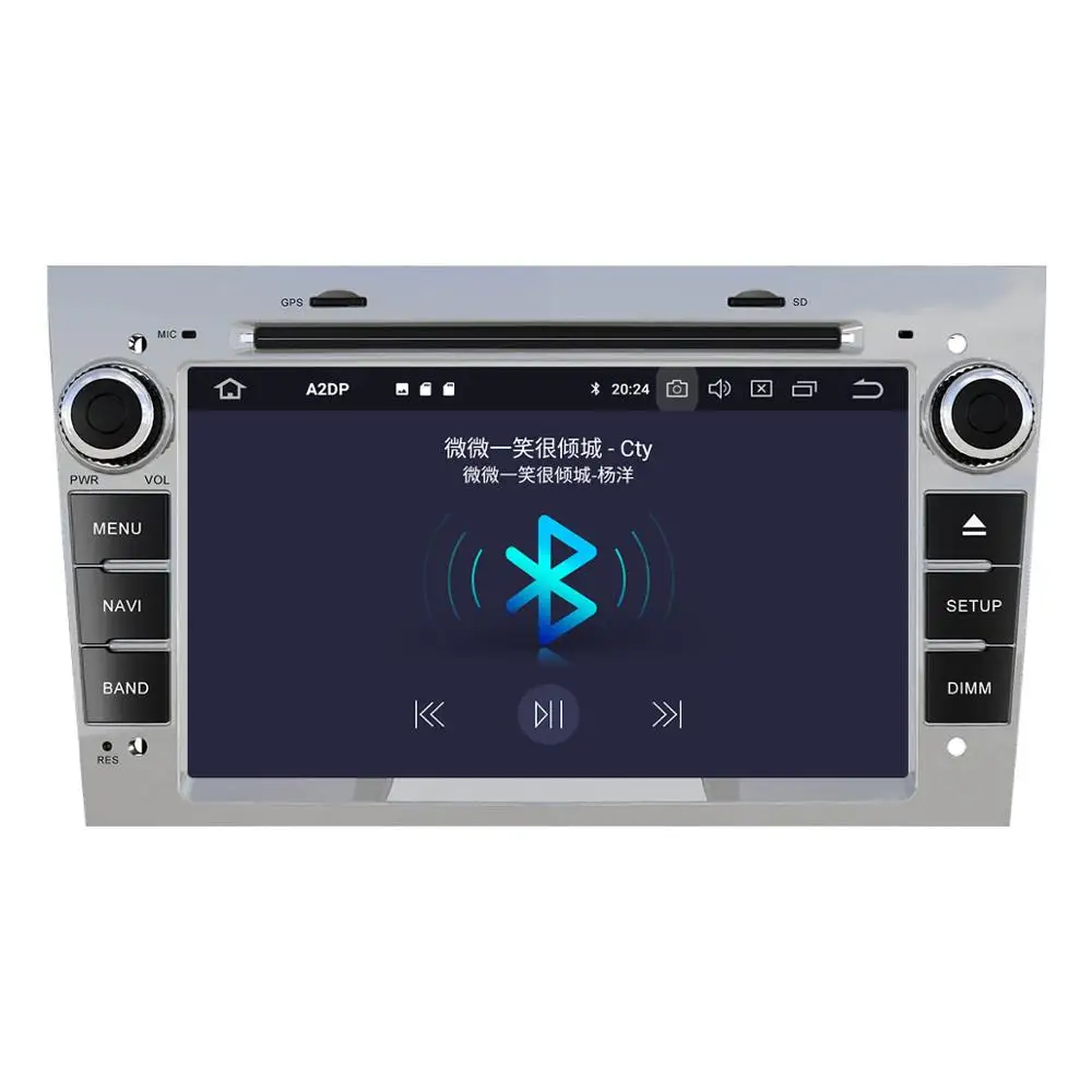 4+64 Android 9.0 Avtomobilski Stereo sistem Večpredstavnostna DVD Predvajalnik, GPS za Opel Astra H Zafiri Vectra Vivaro Tigra Corsa C Carro Radio vodja enote