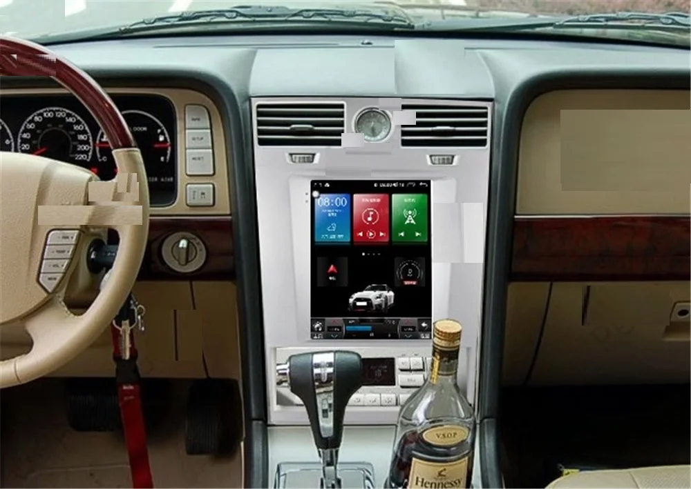 4+64 G vertikalna Tesla zaslon Android 10.0 Avto Multimedijski Predvajalnik Za Lincoln Navigator 2005-2009 Navi audio stereo radio vodja enote