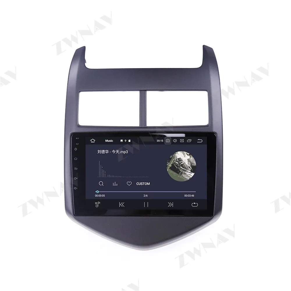 4+64GB Android 10.0 Avto Multimedijski Predvajalnik Za Chevrolet Aveo za obdobje 2011-avto GPS Navi Radio navi stereo IPS, zaslon na Dotik, vodja enote