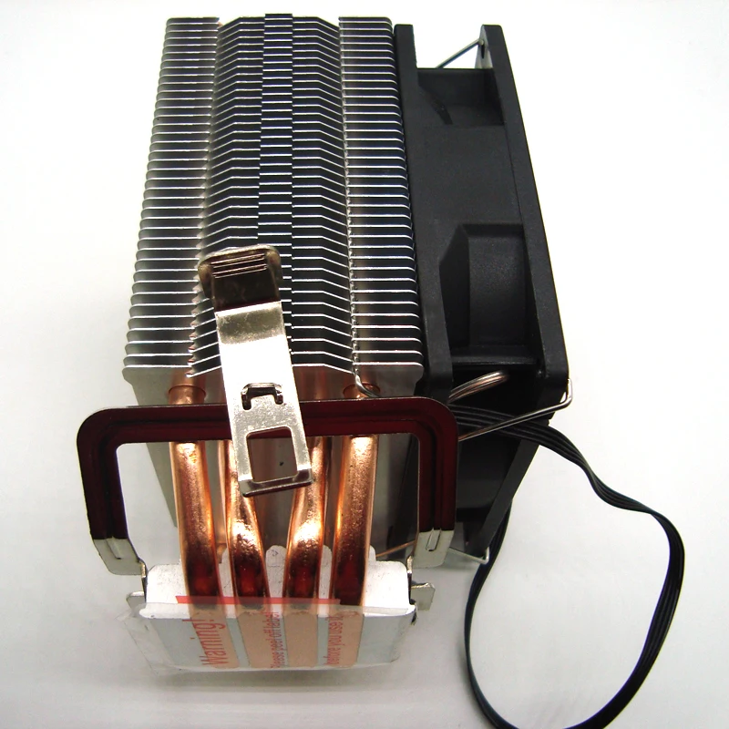 4 Heatpipes CPU hladilnik za AMD Intel 775 1150 1151 1155 1156 1366 CPU radiator 90 mm 4pin hlajenje LED ventilator PC tiho
