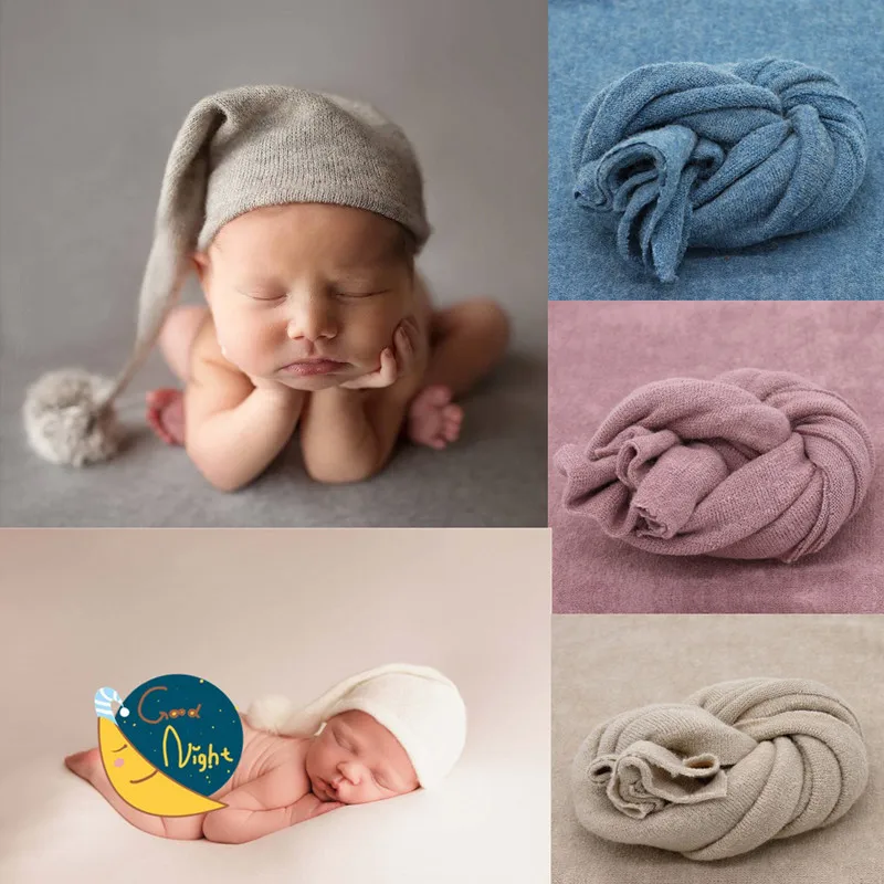 40 140*170 cm Novorojenčka Fotografija Rekviziti Baby Obloge Fotografija Studio Odejo Ozadje Pletene Tkanine Fotografiranje Dodatki