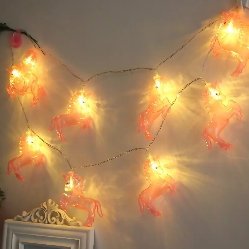 40 LED Bela Roza Samorog Božično Drevo Vila Lučka Led Niz Poroko natalne Garland Novo Leto Božični Okraski Za Dom