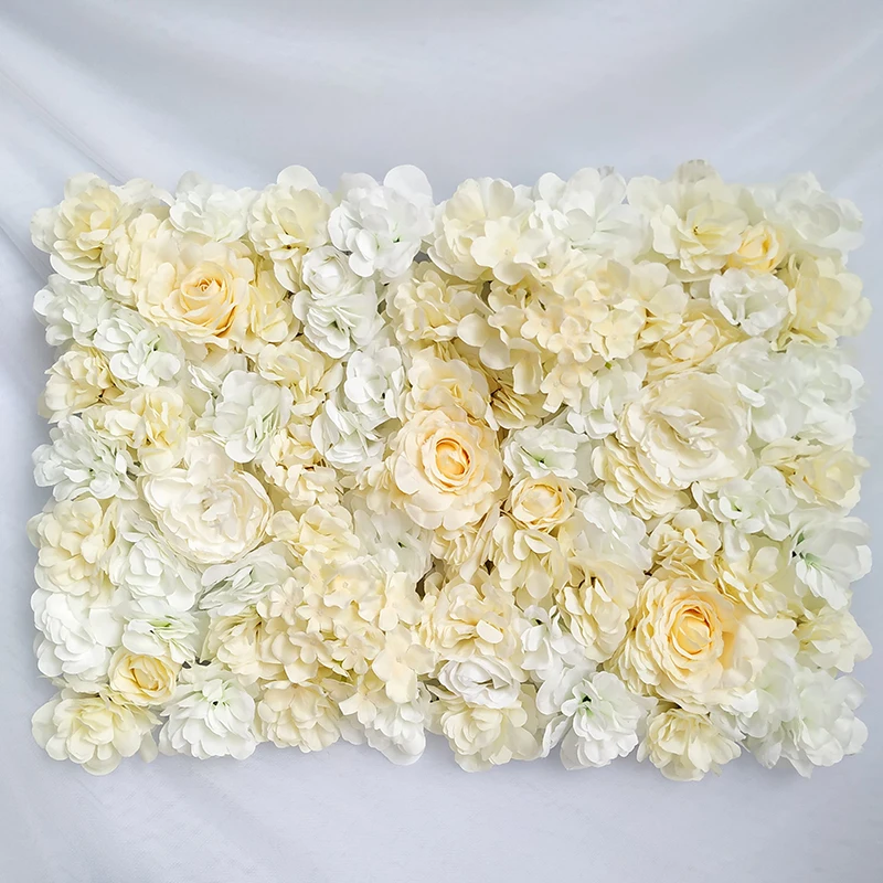 40x60cm Svile Rose Cvet Šampanjec Umetne Rože za Poročno Dekoracijo Cvet Stenske Plošče Romantično Poroko Ozadje Dekor