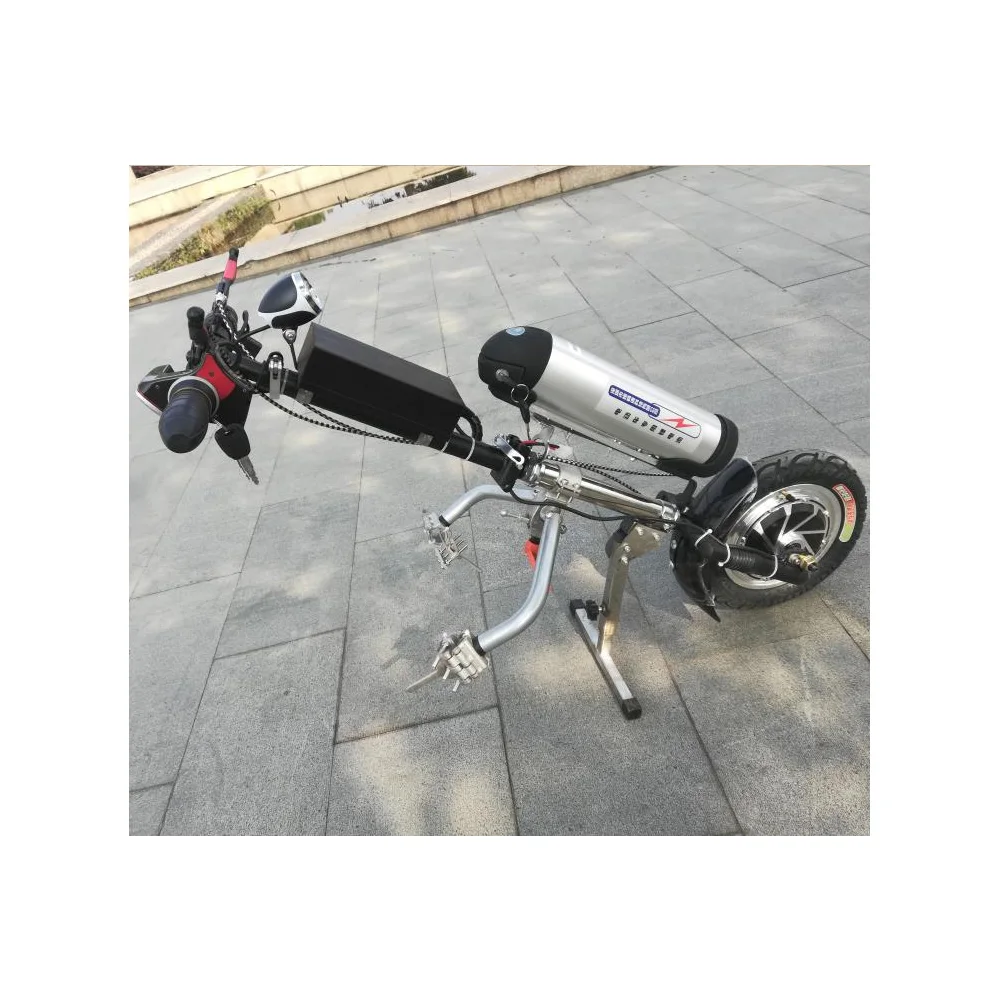 48v 500w Športni Model invalidski Voziček na Električni Handcycle Zložljiv Voziček Prilogo Strani Cikel Kolo, Voziček Pretvorbo Kompleti
