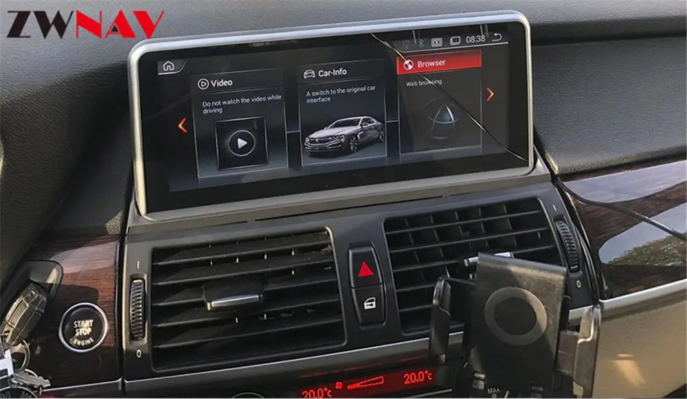 4G+32 G Android 9.0 avto dvd predvajalnik za BMW X5 E70/X6 E71 (2007-2013) CCC/CIC sistem autoradio gps navigacija multimedia vodja enote