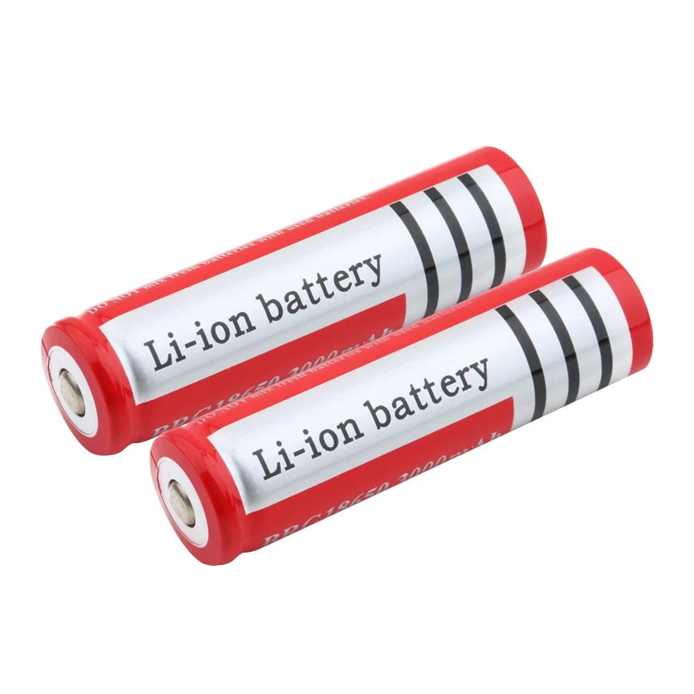4Pcs 18650 Baterijo 3,7 V 3000mah Polnilna Litij-Li Na Baterije Zaščita Za LED Svetilka Igrače S Hitro Polnilnik