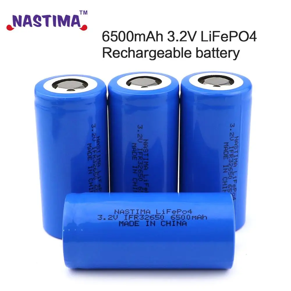 4pcs Lifepo4 32700 3.2 V 6500mAh Polnilne Baterije max 5C razrešnice Z Ravno Vrh Za Varnostno kopiranje Moč svetilka Električnega avtomobila UPS