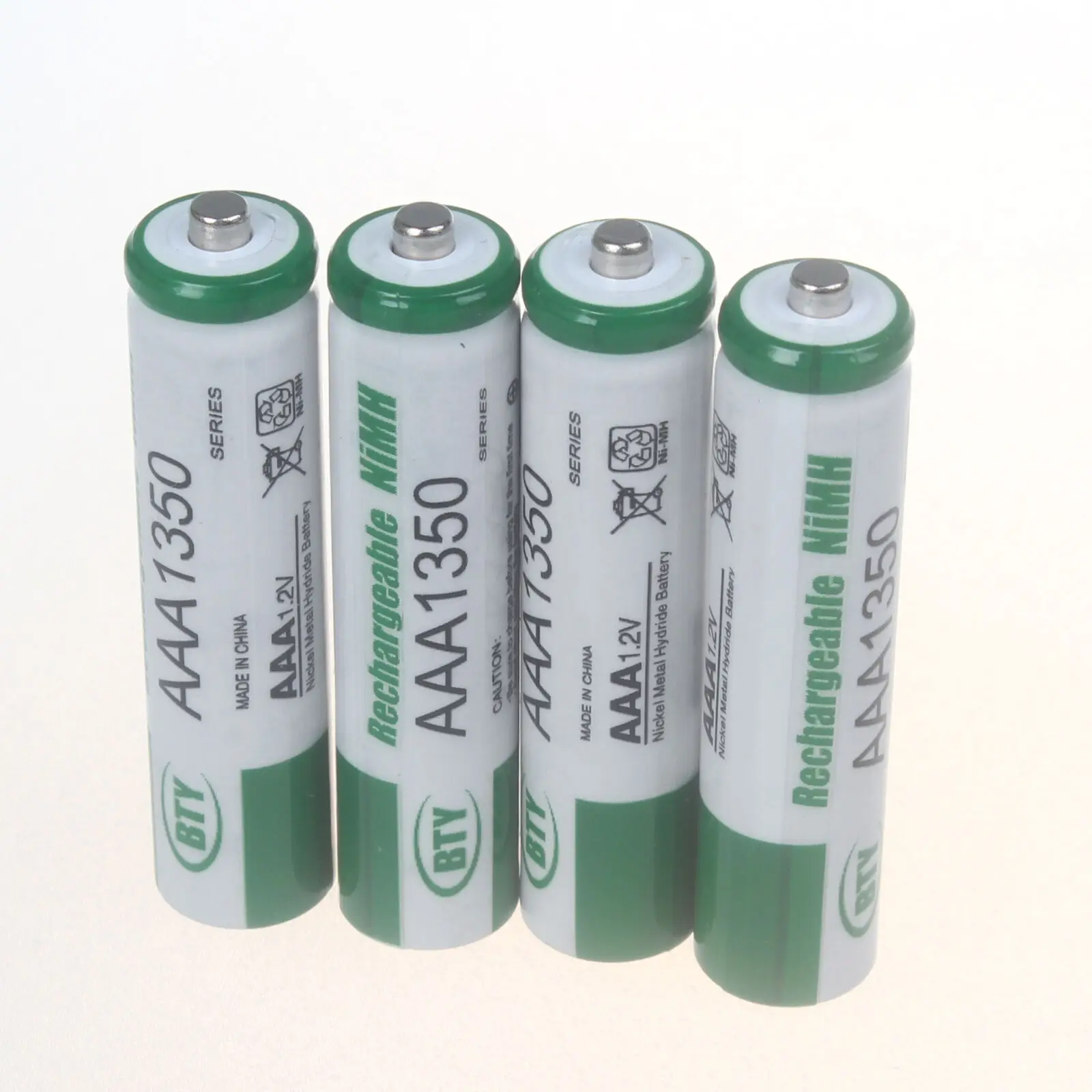 4PCS NASTAVITE BTY AA/AAA Baterije za Polnjenje Ni-MH 1,2 V 1300mAh-3000mAh Moč