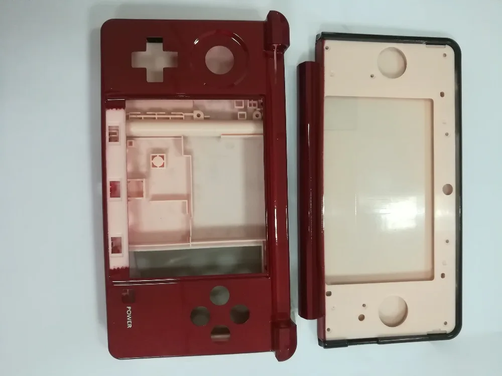 5 Barv Polno Lupini Primeru Stanovanj Za 3DS Primeru Zajema Zamenjavo rezervnih Delov z Gumbi komplet