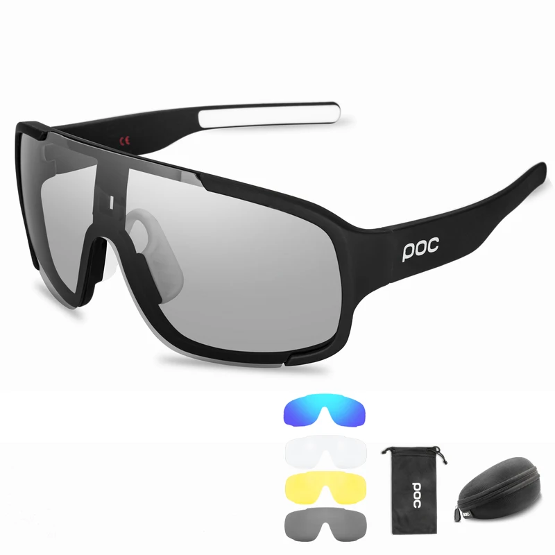 5 Objektiv Nastavljen POC Polarizirana Kolesarska Očala za Šport na Prostem Očala sončna Očala Moški Ženske Gorske Ceste, Kolesarske MTB Kolesarska Očala