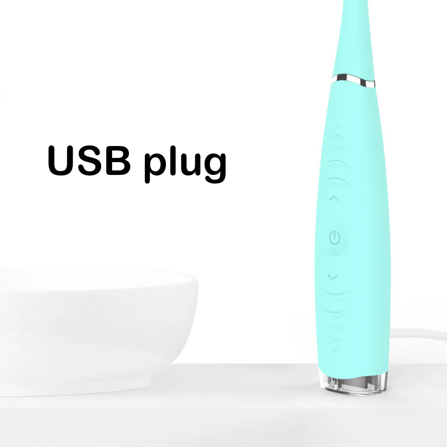 5-Orodje Nastavljiv USB Pomik Električni Zobozdravstveni Scaler Zob Matematika Tartar Odstranjevalec za Gumi Zdravje Ustne Higiene Nego
