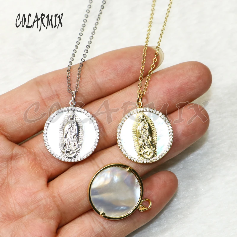 5 pramenov mala Devica Marija obeski ogrlica vere nakit obesek modna ogrlica ogrlica pribor za ženske 9589