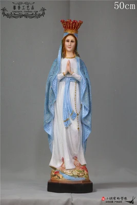 50 cm kip Jezusa, Marijo saint Luteranske brez izvirnega greha virgin Slika, Kip umetnosti Kiparstvo Obrti Marija Jožefa