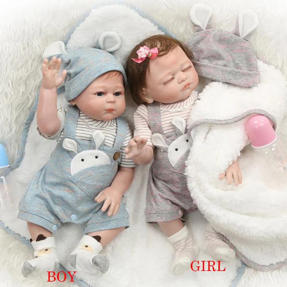 50 CM premie bebe Prerojeni Lutke Realne Dekle fantje dekleta newborn baby Doll mehko polno telo silikonski Boneca darilo za rojstni dan