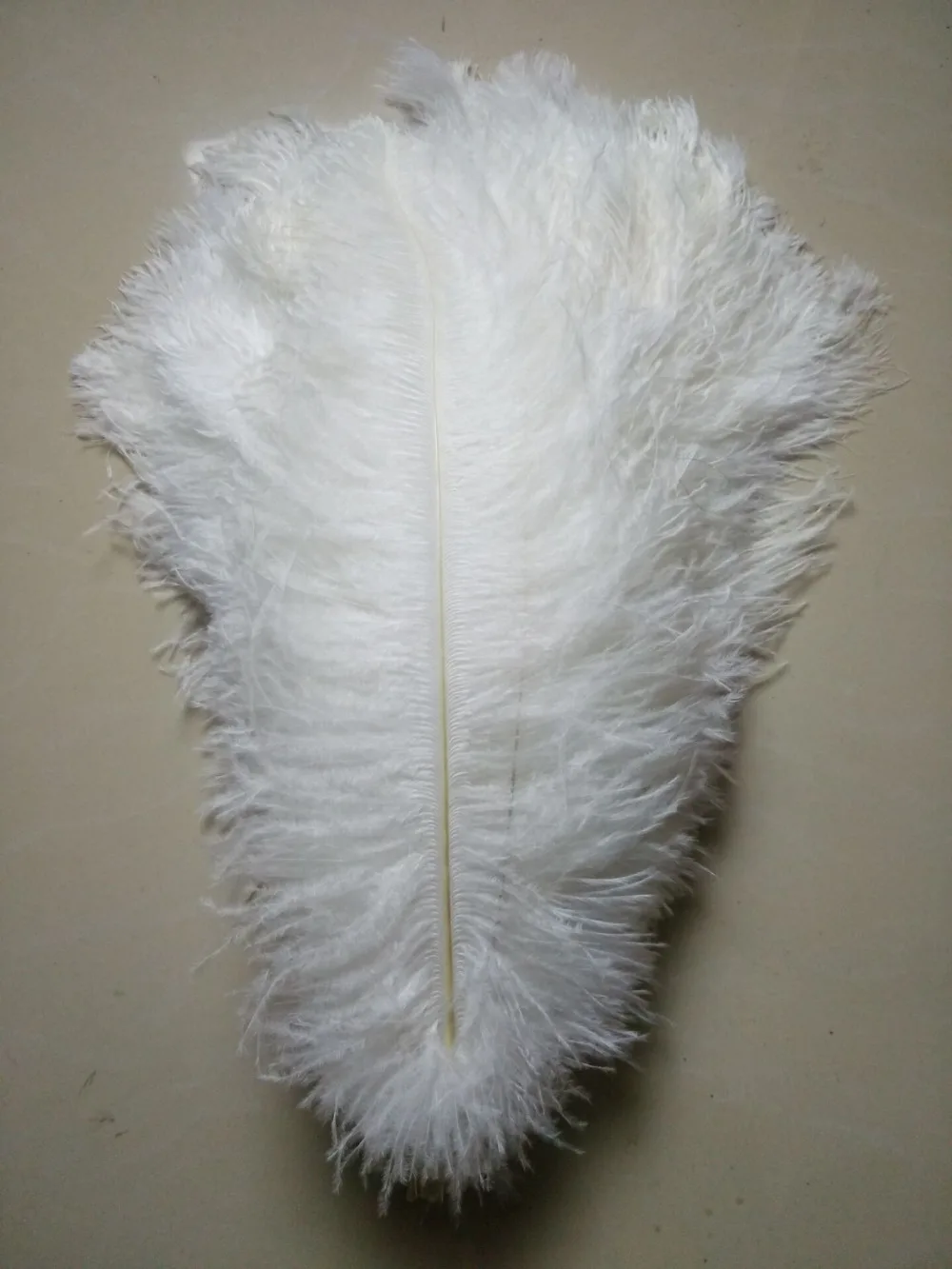 50 pc kakovostna bela noja, perje, 16-18inches / 40-45 cm, DIY poročne dekoracije