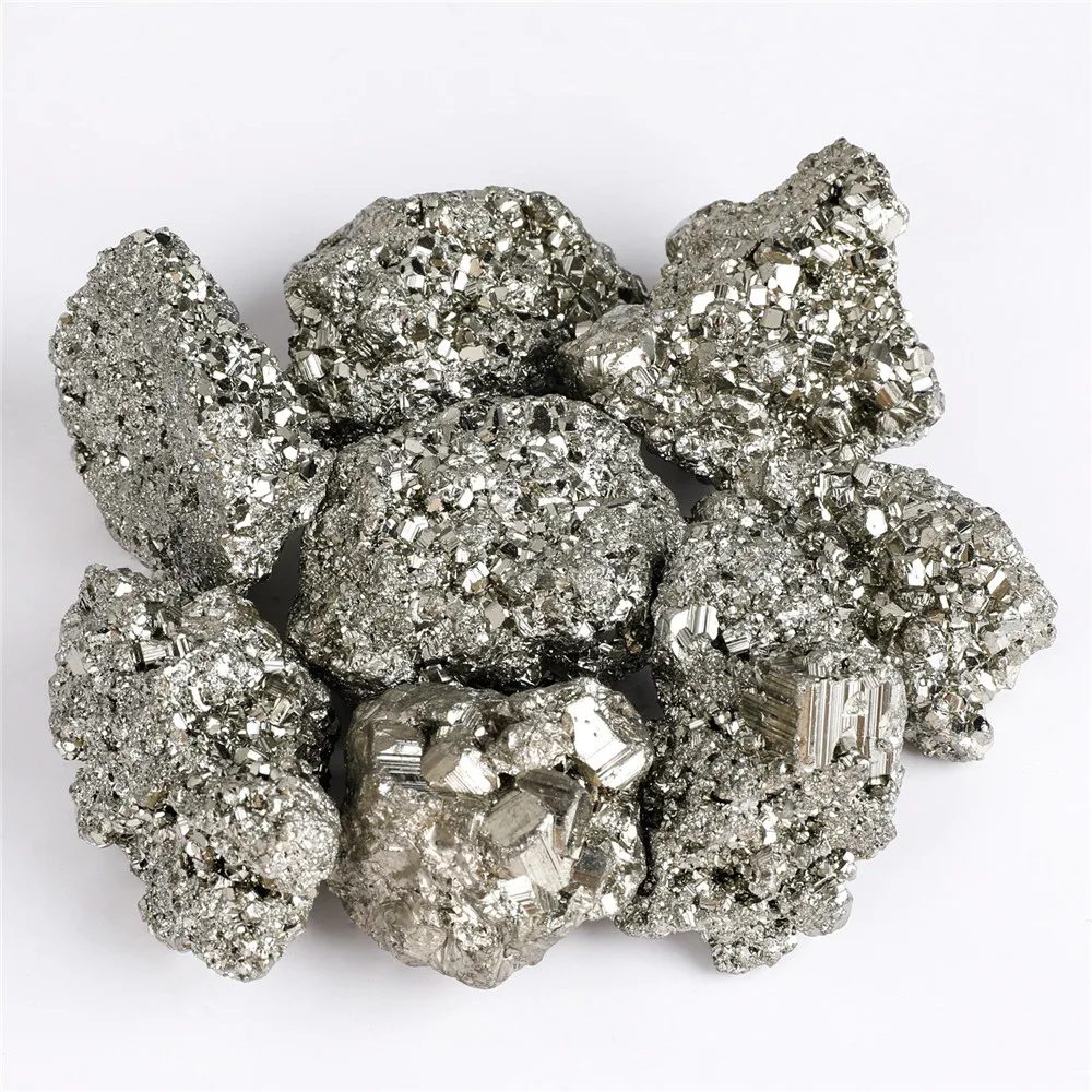 500 g naravnih pyrite fool ' s gold železa kamni surovi minerali učnih gradiv energije kamni